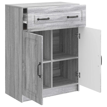 Sideboard Grey Sonoma 66 x 34.5 x 87 cm Engineered Wood