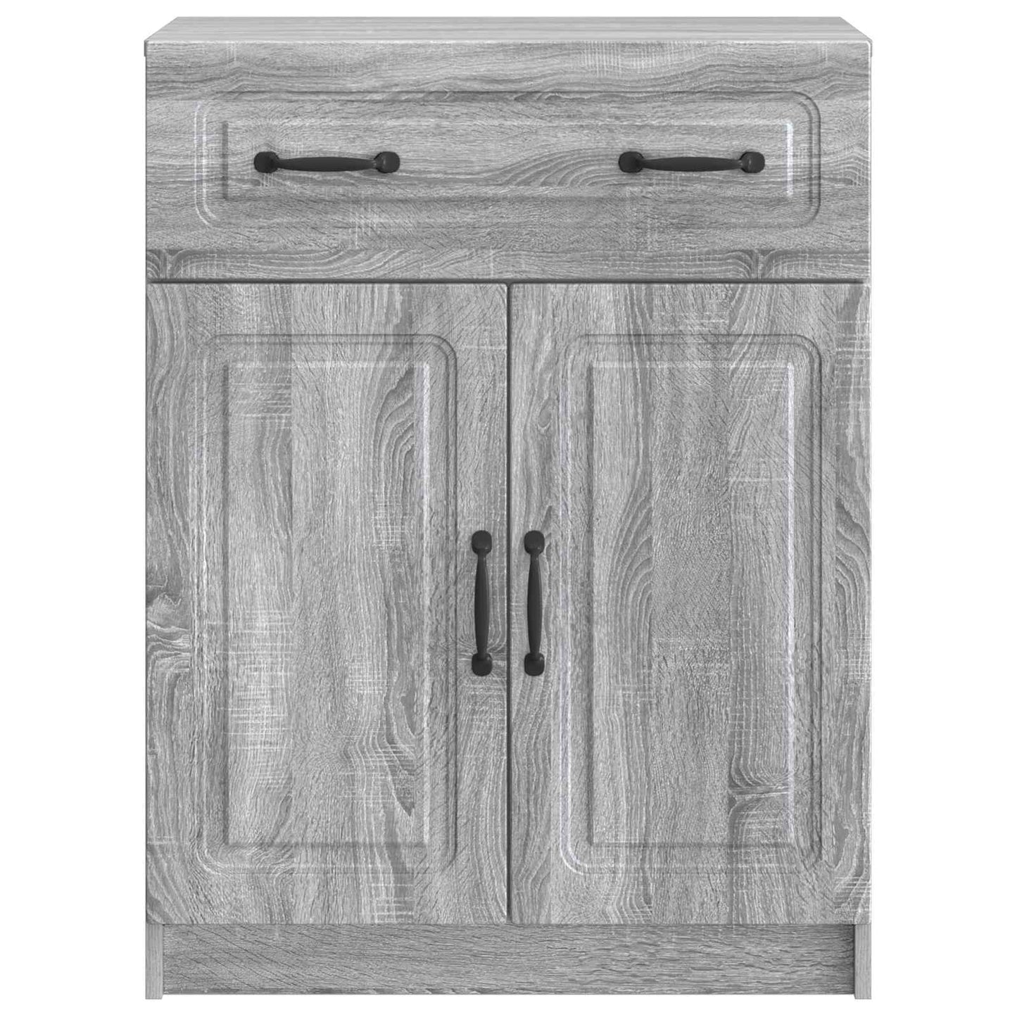 Sideboard Grey Sonoma 66 x 34.5 x 87 cm Engineered Wood
