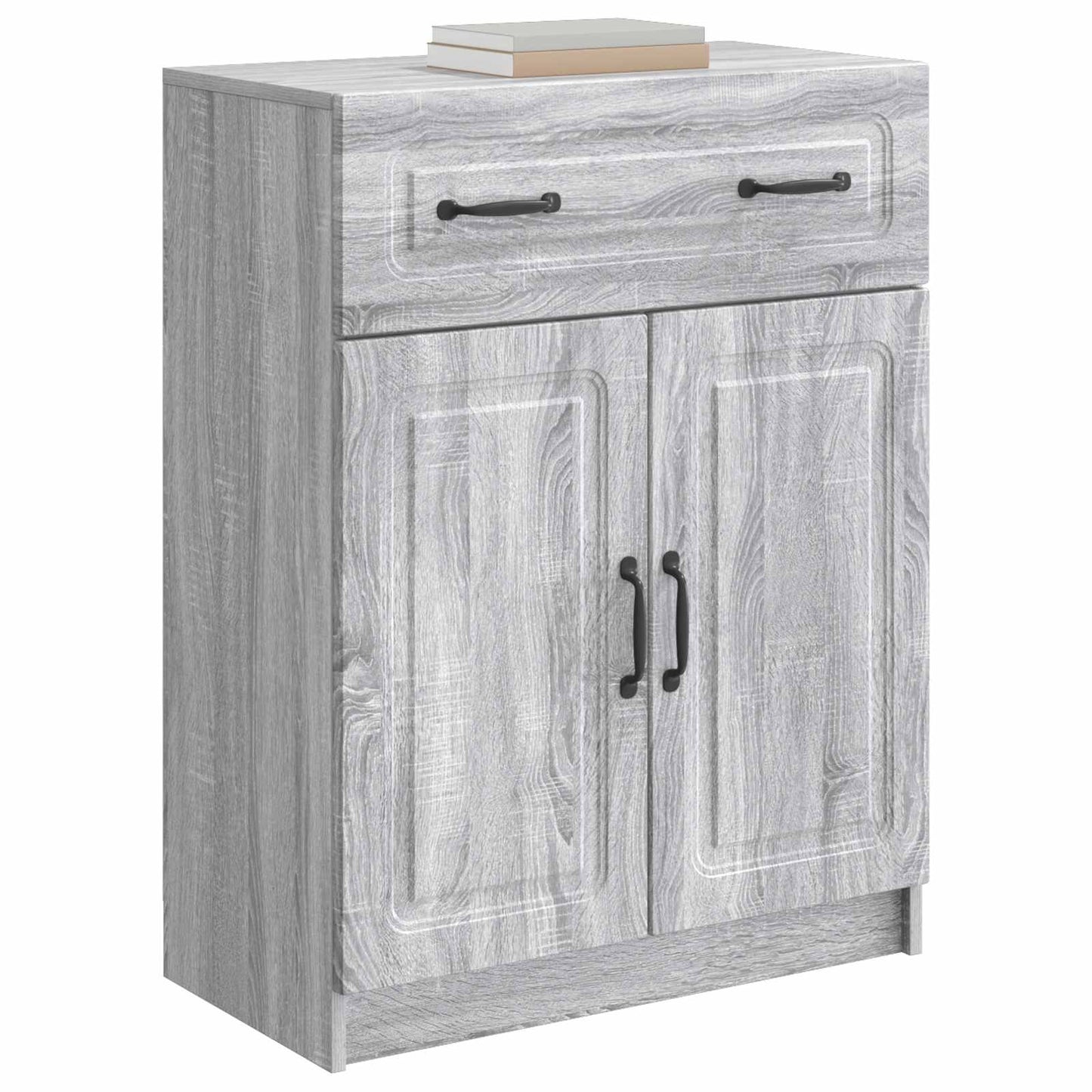 Sideboard Grey Sonoma 66 x 34.5 x 87 cm Engineered Wood