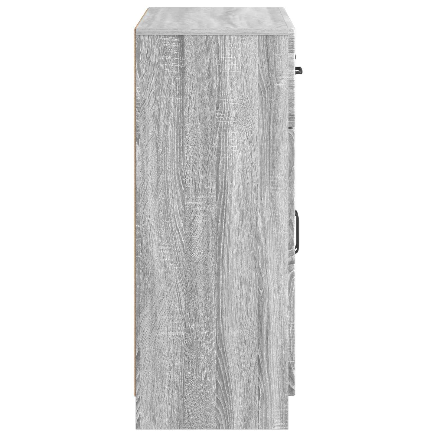 Sideboard Grey Sonoma 66 x 34.5 x 87 cm Engineered Wood
