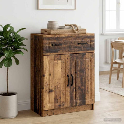 Sideboard Old Wood 66 x 34.5 x 87 cm Engineered Wood