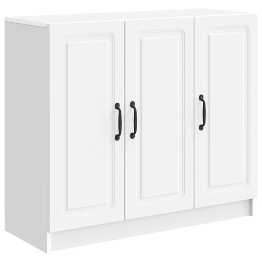 Sideboard White 89 x 34.5 x 77 cm Engineered Wood