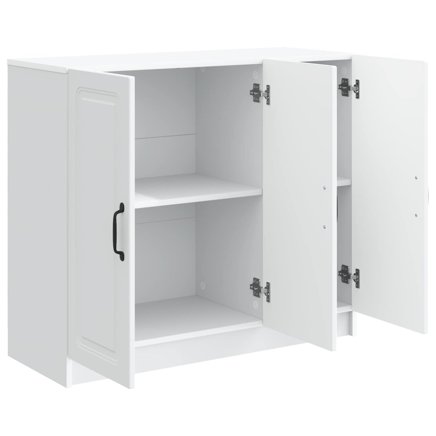 Sideboard White 89 x 34.5 x 77 cm Engineered Wood