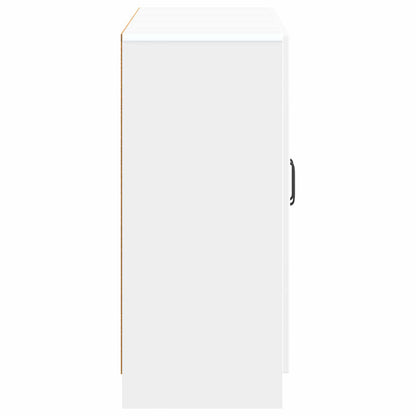 Sideboard White 89 x 34.5 x 77 cm Engineered Wood