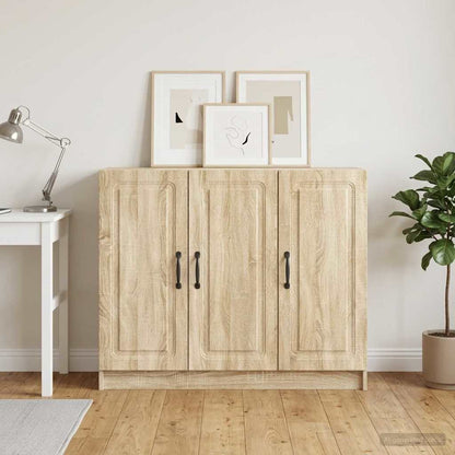 Sideboard Sonoma Oak 89 x 34.5 x 77 cm Engineered Wood
