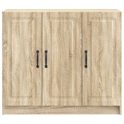 Sideboard Sonoma Oak 89 x 34.5 x 77 cm Engineered Wood