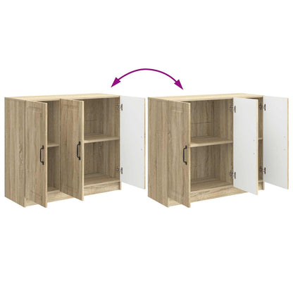 Sideboard Sonoma Oak 89 x 34.5 x 77 cm Engineered Wood
