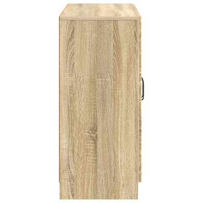 Sideboard Sonoma Oak 89 x 34.5 x 77 cm Engineered Wood