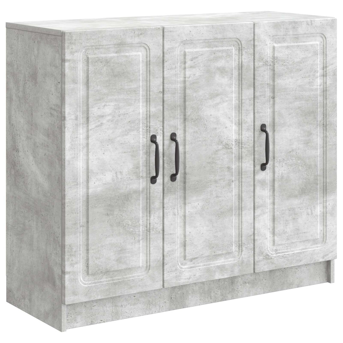 Sideboard Concrete Grey 89 x 34.5 x 77 cm Engineered Wood