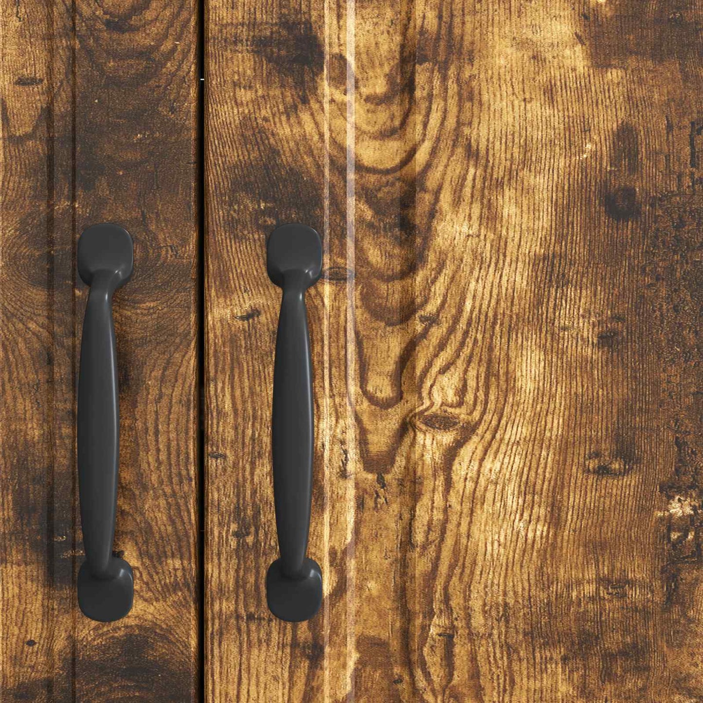 Sideboard Smoked Oak 89 x 34.5 x 77 cm Engineered Wood