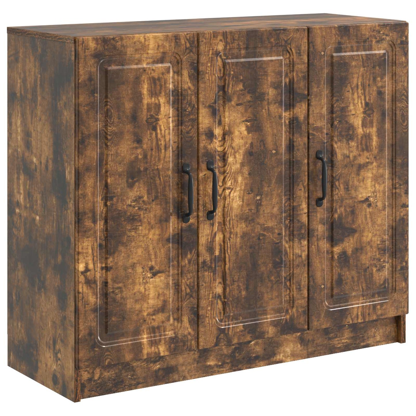 Sideboard Smoked Oak 89 x 34.5 x 77 cm Engineered Wood
