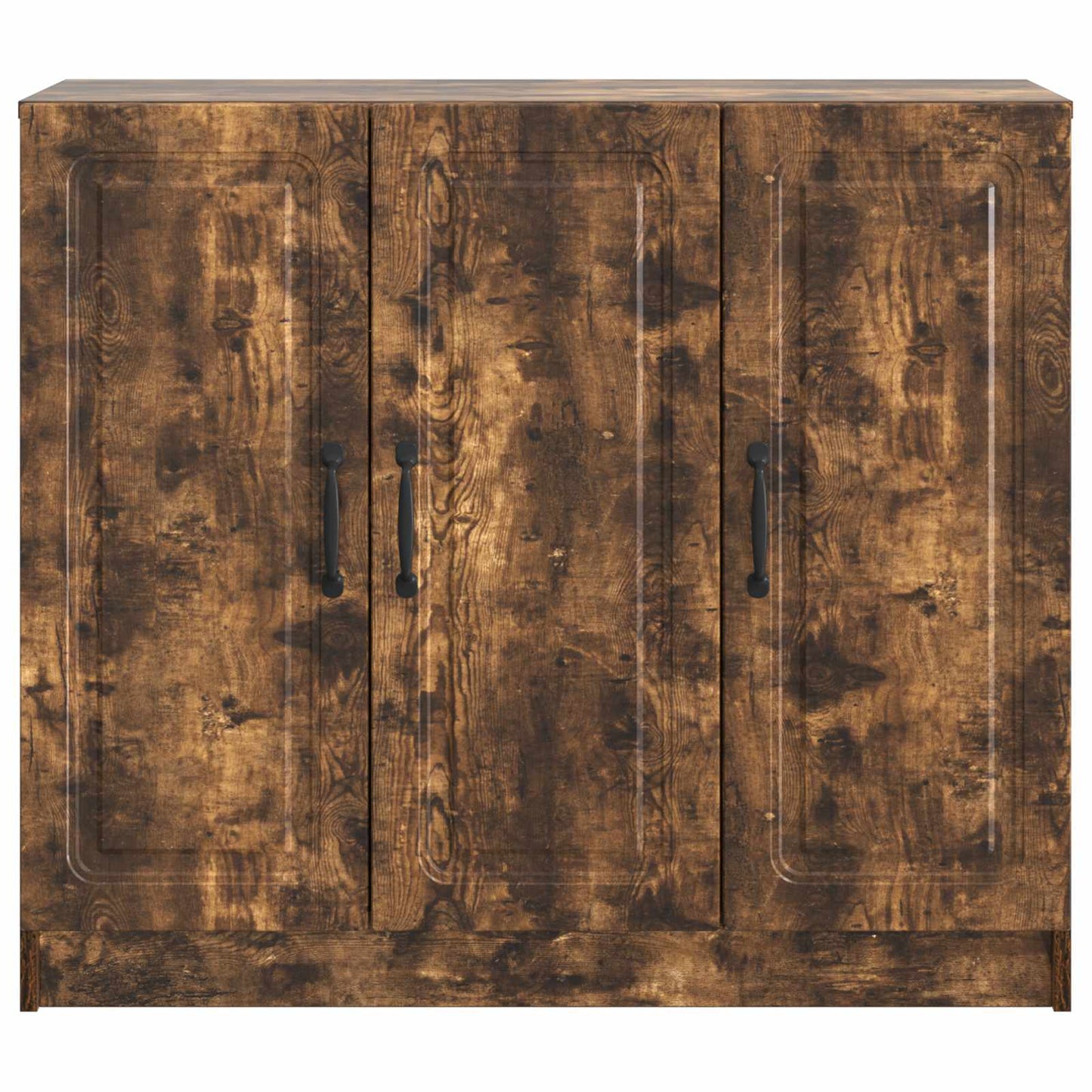 Sideboard Smoked Oak 89 x 34.5 x 77 cm Engineered Wood