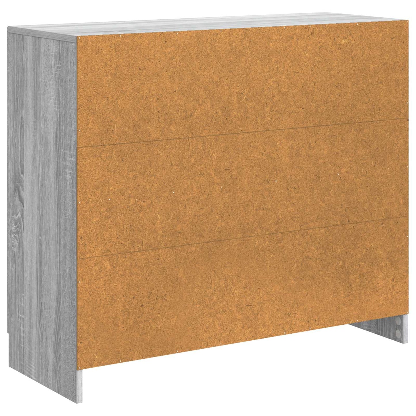 Sideboard Grey Sonoma 89 x 34.5 x 77 cm Engineered Wood