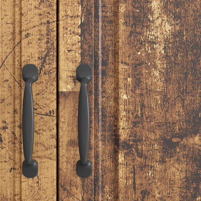 Sideboard Old Wood 89 x 34.5 x 77 cm Engineered Wood