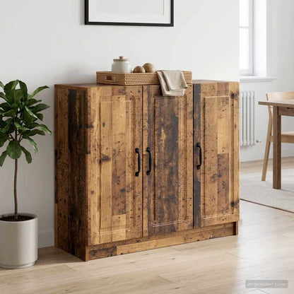 Sideboard Old Wood 89 x 34.5 x 77 cm Engineered Wood