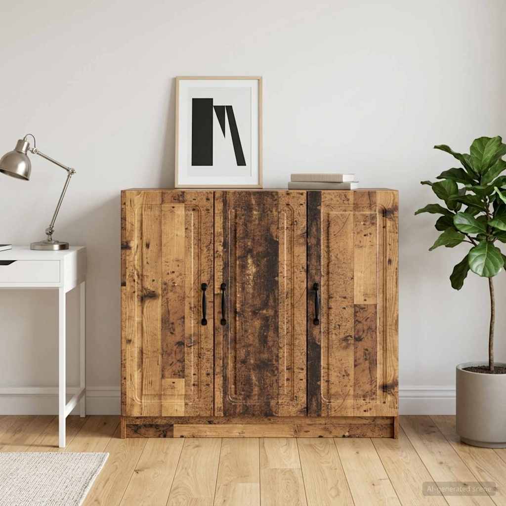 Sideboard Old Wood 89 x 34.5 x 77 cm Engineered Wood