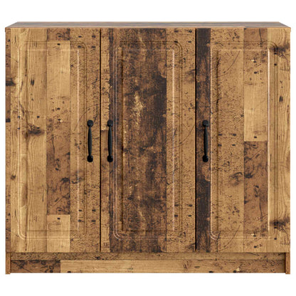 Sideboard Old Wood 89 x 34.5 x 77 cm Engineered Wood