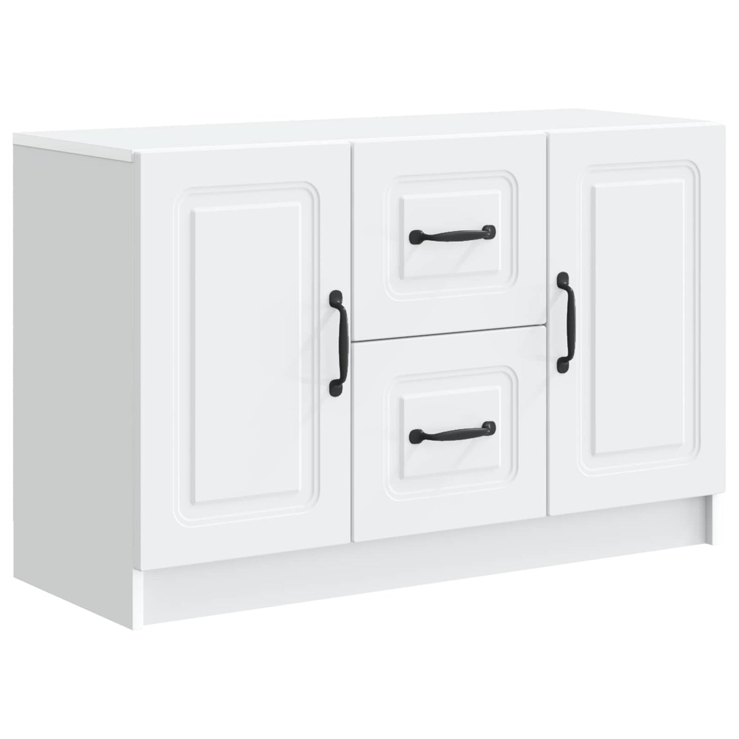 Sideboard with Drawer White 89 x 34.5 x 57 cm Engineered Wood