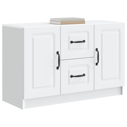 Sideboard with Drawer White 89 x 34.5 x 57 cm Engineered Wood