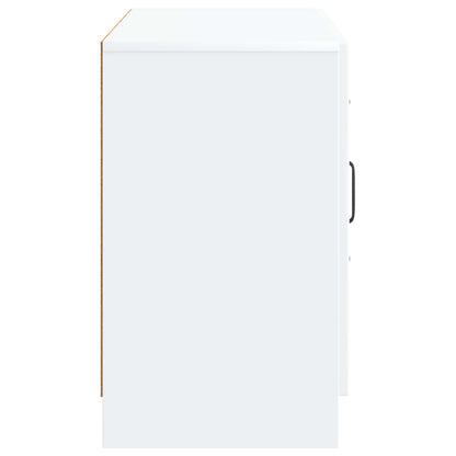 Sideboard with Drawer White 89 x 34.5 x 57 cm Engineered Wood