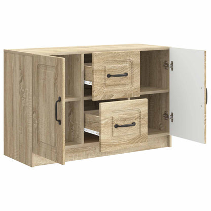 Sideboard Sonoma Oak 89 x 34.5 x 57 cm Engineered Wood