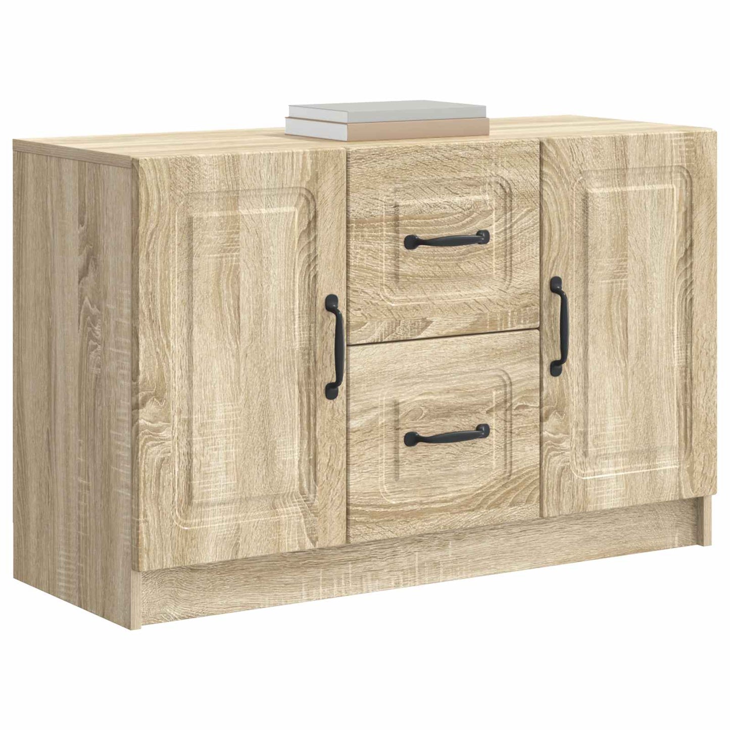 Sideboard Sonoma Oak 89 x 34.5 x 57 cm Engineered Wood