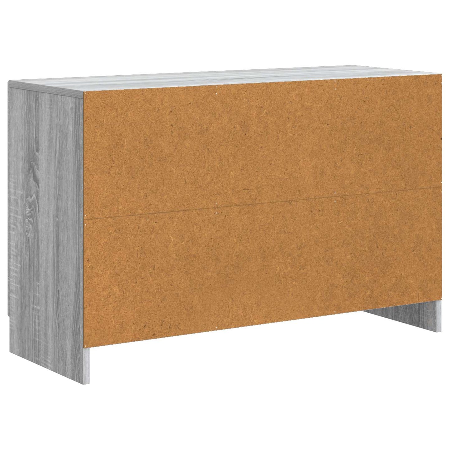 Sideboard Grey Sonoma 89 x 34.5 x 57 cm Engineered Wood
