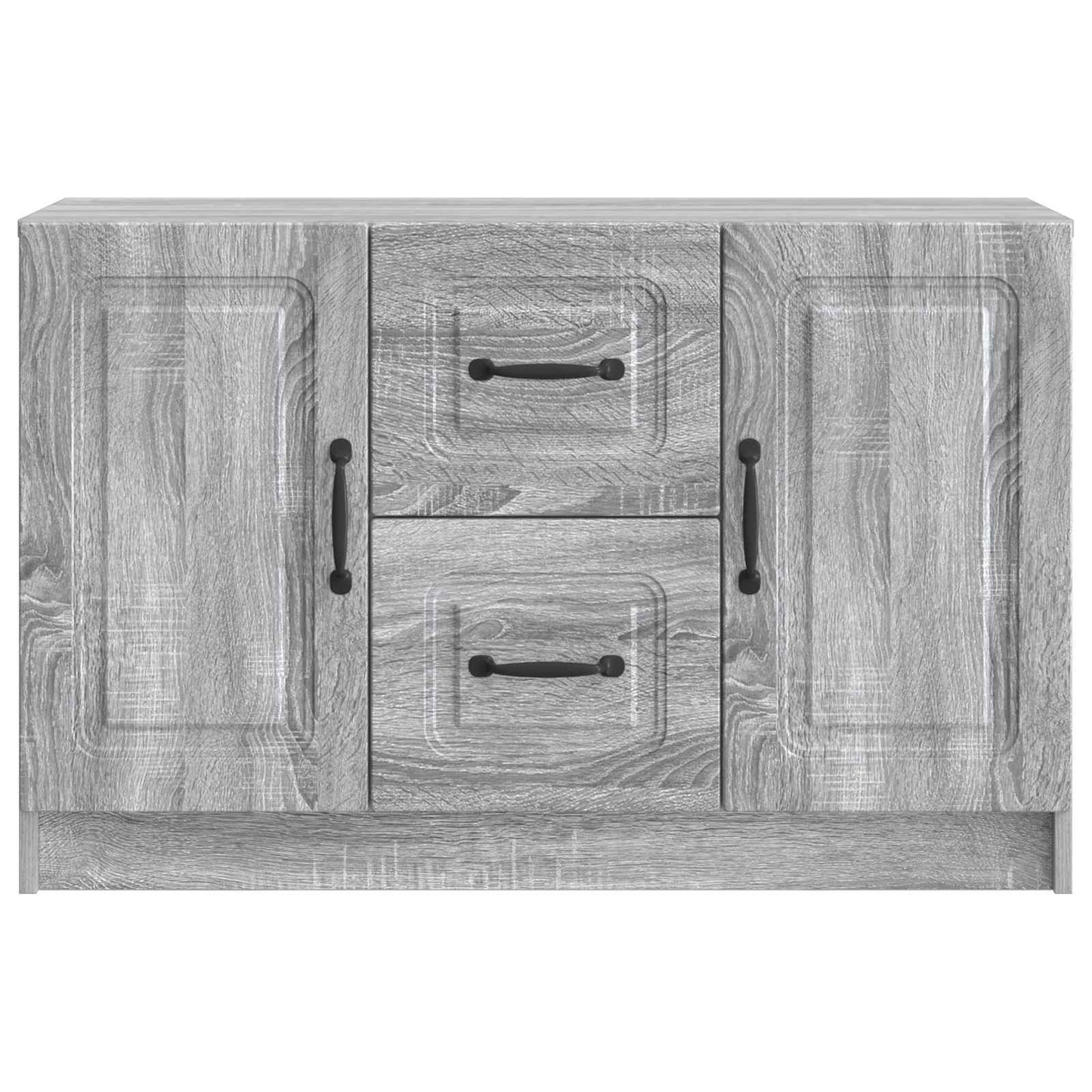 Sideboard Grey Sonoma 89 x 34.5 x 57 cm Engineered Wood