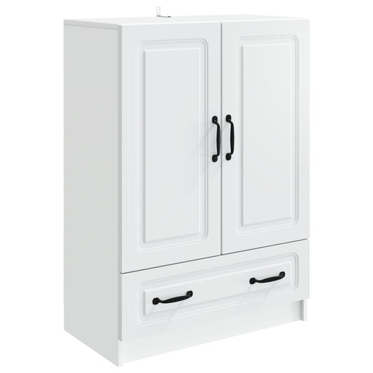 Sideboard White 66 x 34.5 x 92 cm Engineered Wood