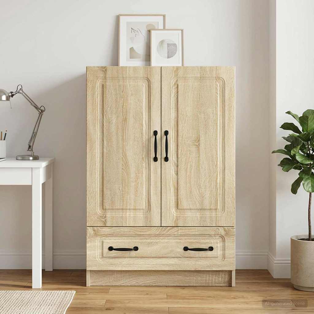 Sideboard Sonoma Oak 66 x 34.5 x 92 cm Engineered Wood