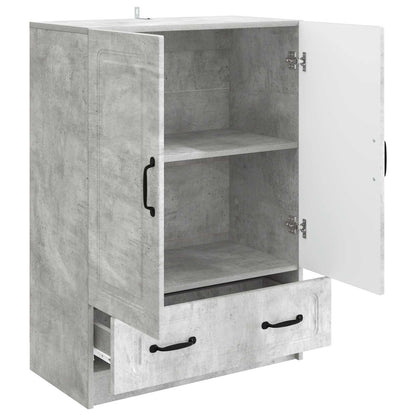 Sideboard Concrete Grey 66 x 34.5 x 92 cm Engineered Wood