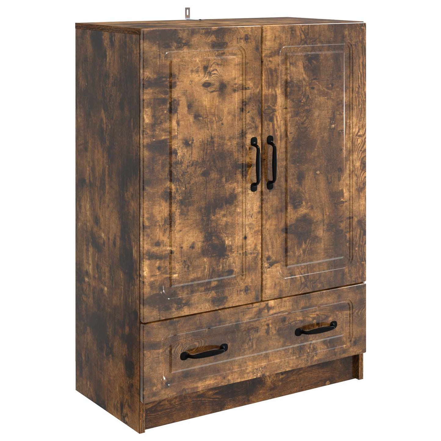 Sideboard Smoked Oak 66 x 34.5 x 92 cm Engineered Wood