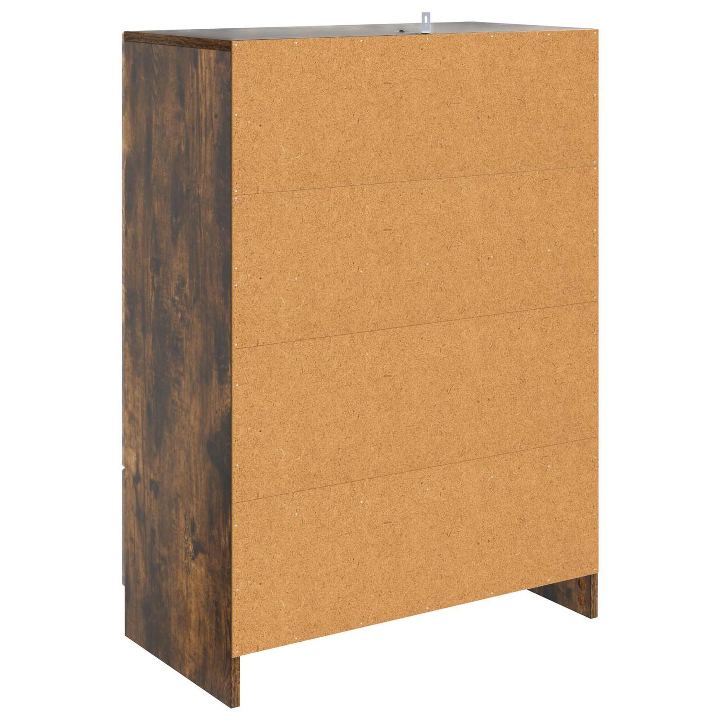 Sideboard Smoked Oak 66 x 34.5 x 92 cm Engineered Wood