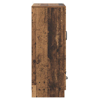Sideboard Old Wood 66 x 34.5 x 92 cm Engineered Wood