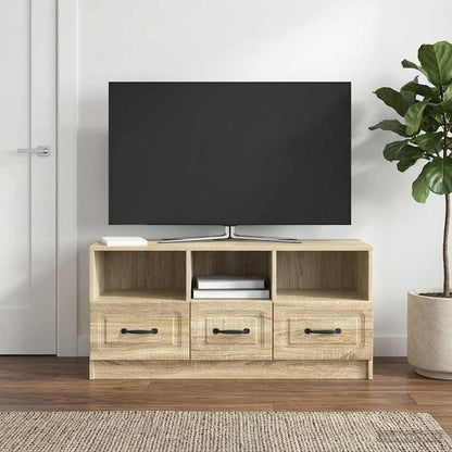 TV Cabinet Sonoma Oak 102 x 34.5 x 47 cm Engineered Wood