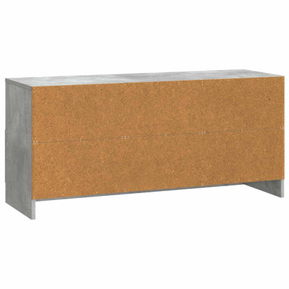 TV Cabinet Concrete Grey 102 x 34.5 x 47 cm Engineered Wood