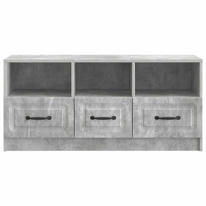 TV Cabinet Concrete Grey 102 x 34.5 x 47 cm Engineered Wood