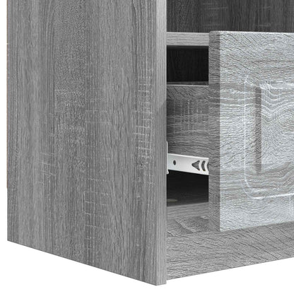 TV Cabinet Grey Sonoma 102 x 34.5 x 47 cm Engineered Wood