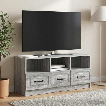 TV Cabinet Grey Sonoma 102 x 34.5 x 47 cm Engineered Wood