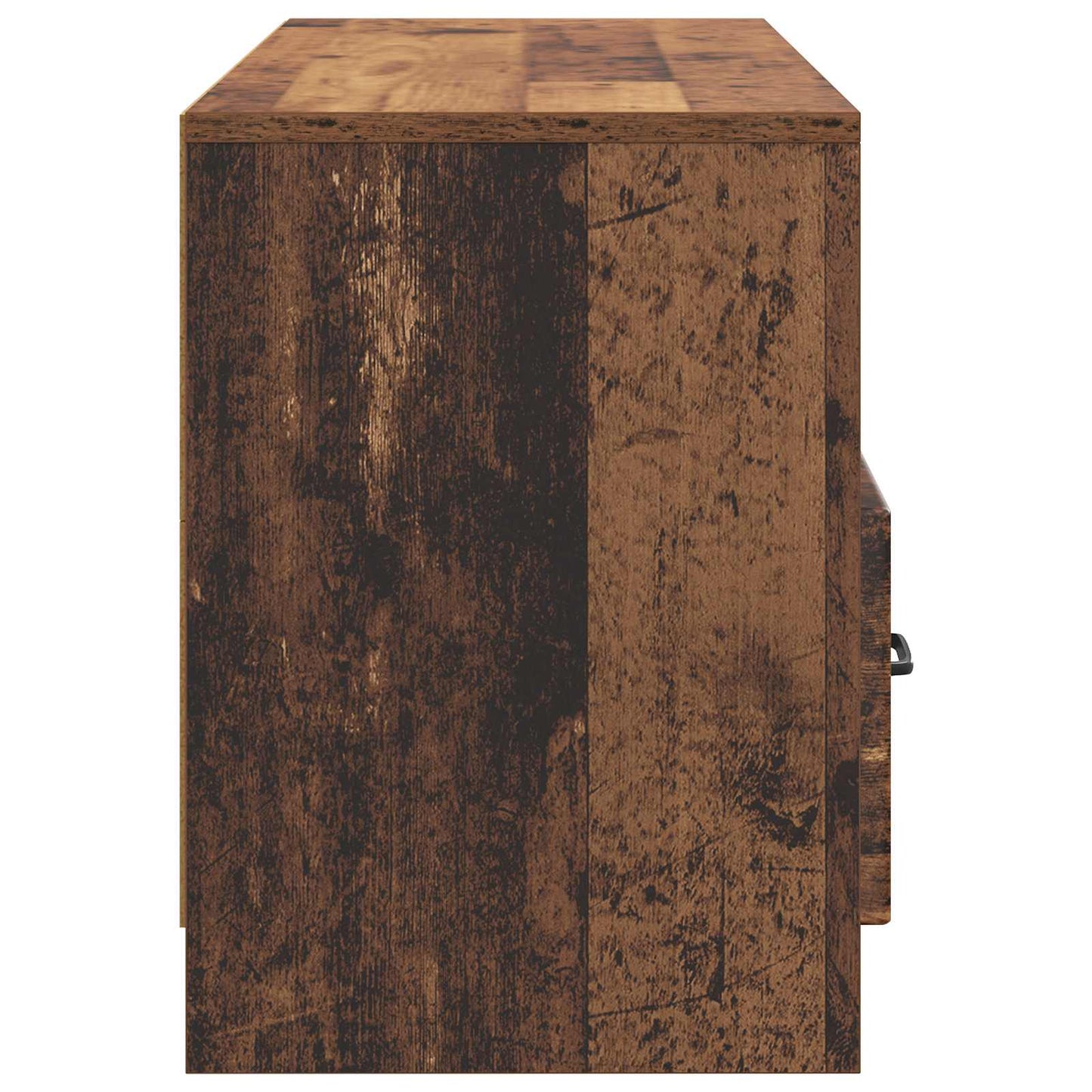 TV Cabinet Old Wood 102 x 34.5 x 47 cm Engineered Wood