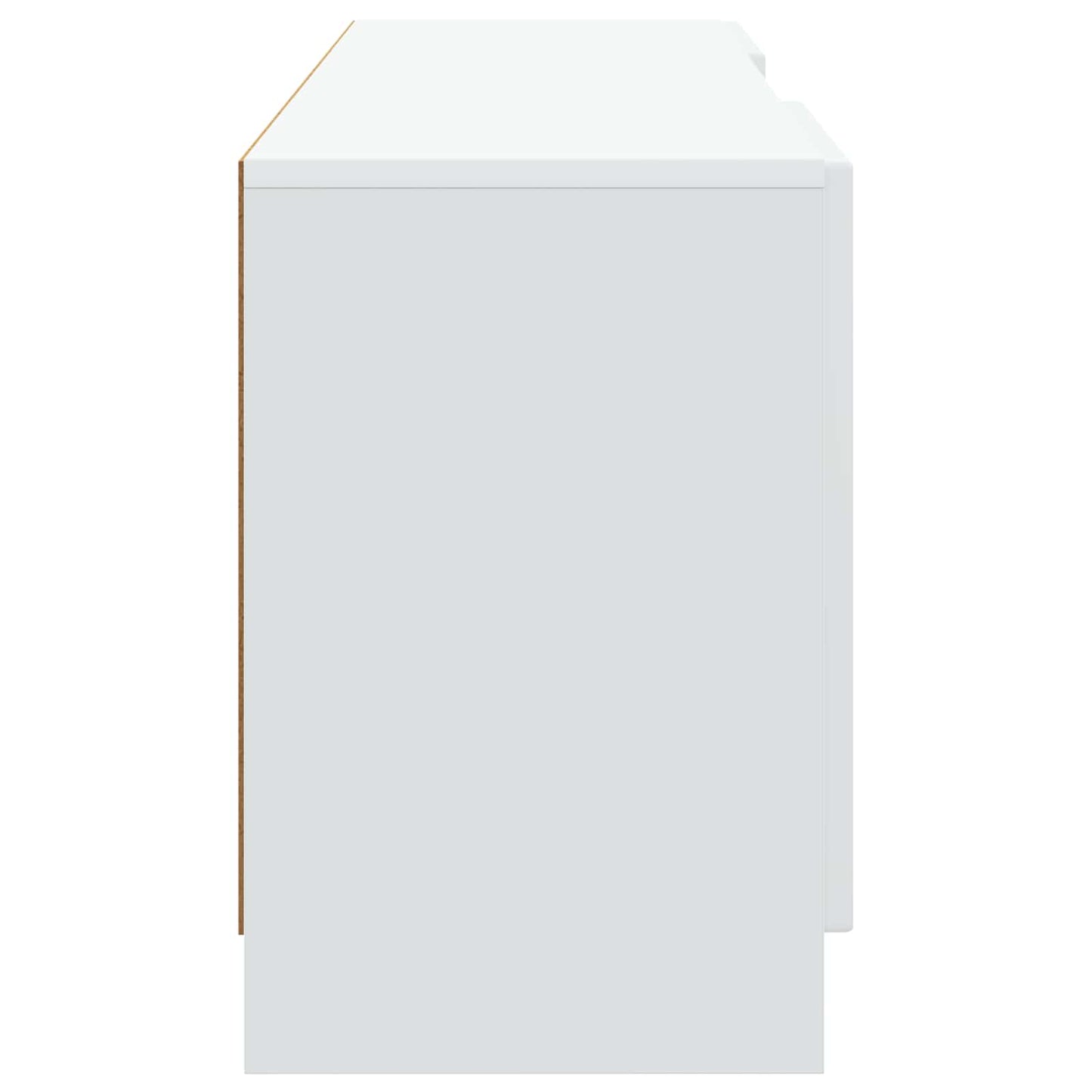 TV Cabinet White 150 x 31 x 47 cm Engineered Wood