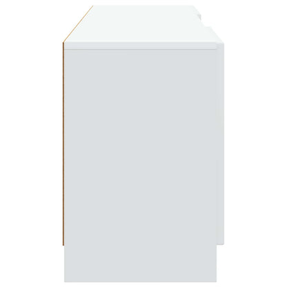 TV Cabinet White 150 x 31 x 47 cm Engineered Wood