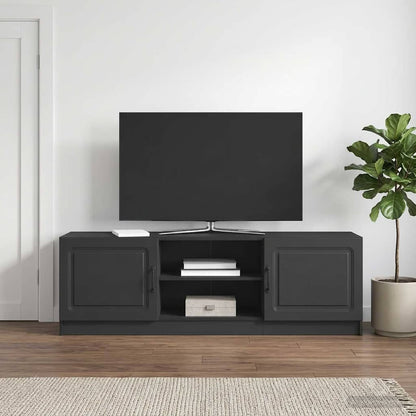 TV Cabinet Black 150 x 31 x 47 cm Engineered Wood