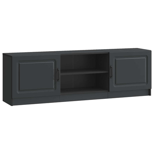 TV Cabinet Black 150 x 31 x 47 cm Engineered Wood