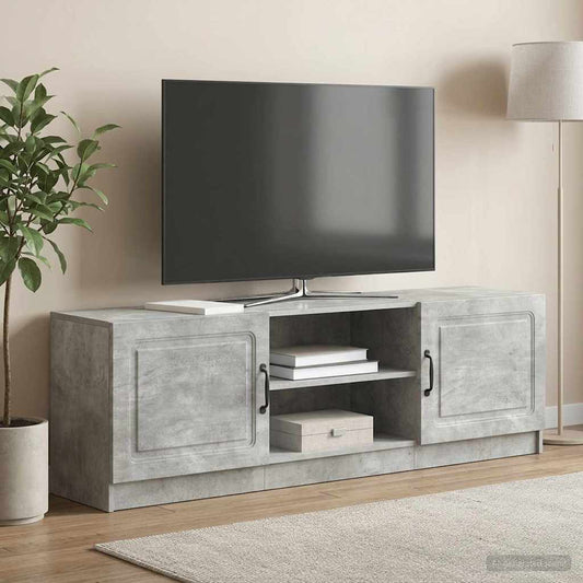 TV Cabinet Concrete Grey 150 x 31 x 47 cm Engineered Wood