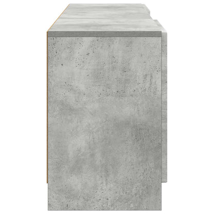 TV Cabinet Concrete Grey 150 x 31 x 47 cm Engineered Wood