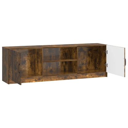 TV Cabinet Smoked Oak 150 x 31 x 47 cm Engineered Wood