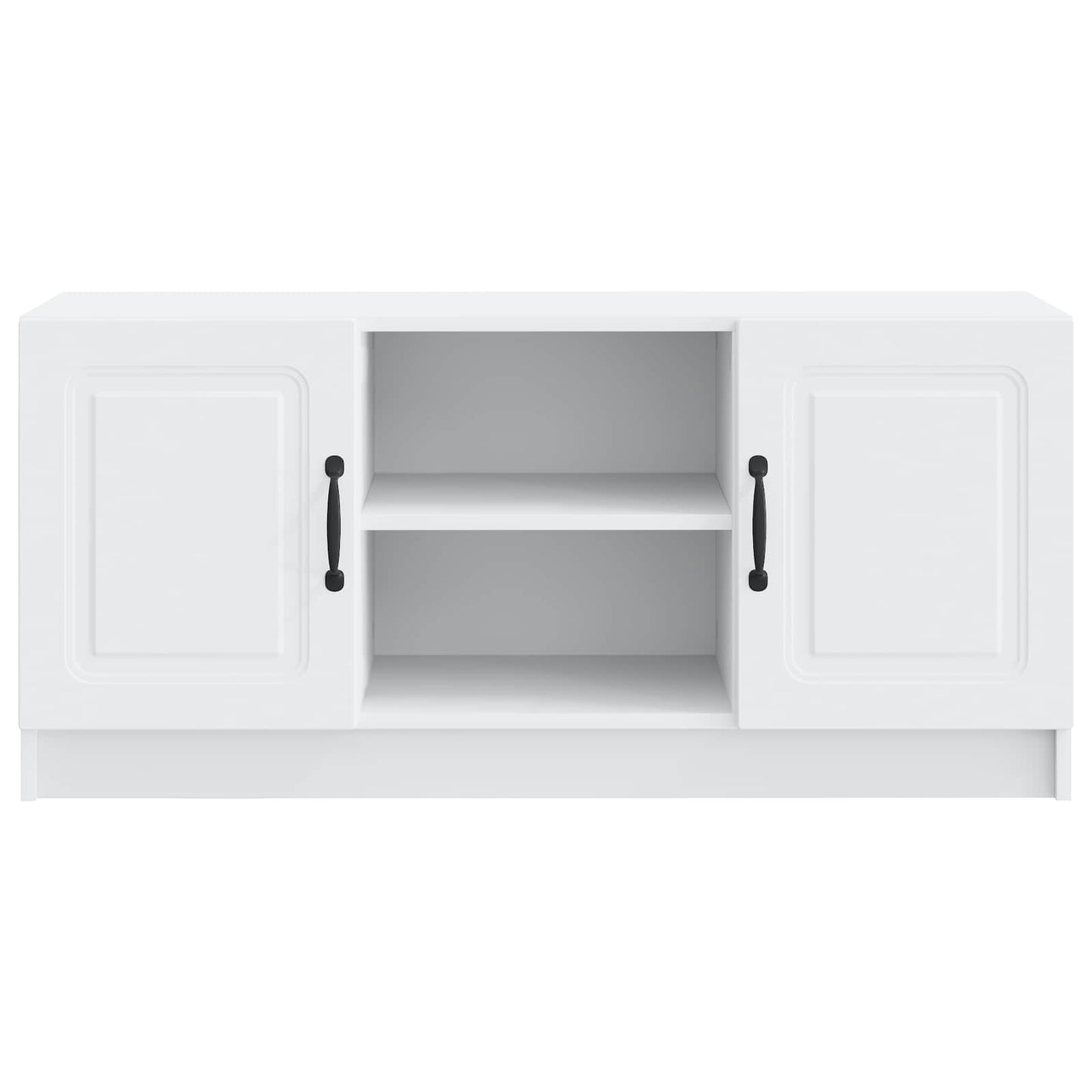 TV Cabinet White 102 x 34.5 x 47 cm Engineered Wood