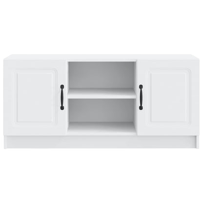 TV Cabinet White 102 x 34.5 x 47 cm Engineered Wood