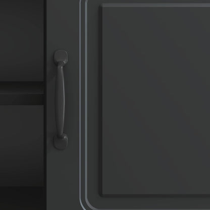 TV Cabinet Black 102 x 34.5 x 47 cm Engineered Wood